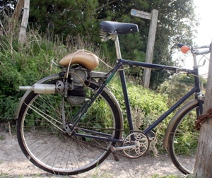 bsa. fiets-power-pak 1950