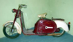 Mercury Hermes scooter 1958