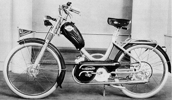 Lucerette bromfiets 1958