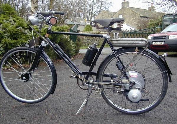 BSA. winged Wheel 1954