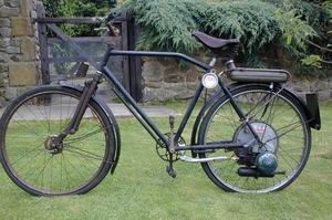 BSA. Winged wheel 1954