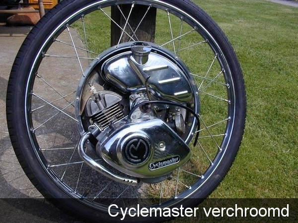 Cyclemaster 1953 verchroomd