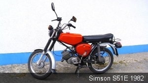 Simson S51E  1982