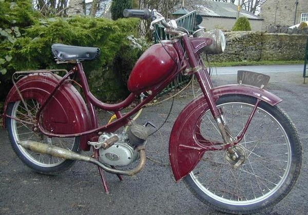 Philips Gadabout 1958 met Sachs motor