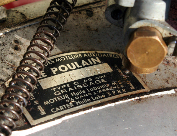 Poulain motor op Selection fiets