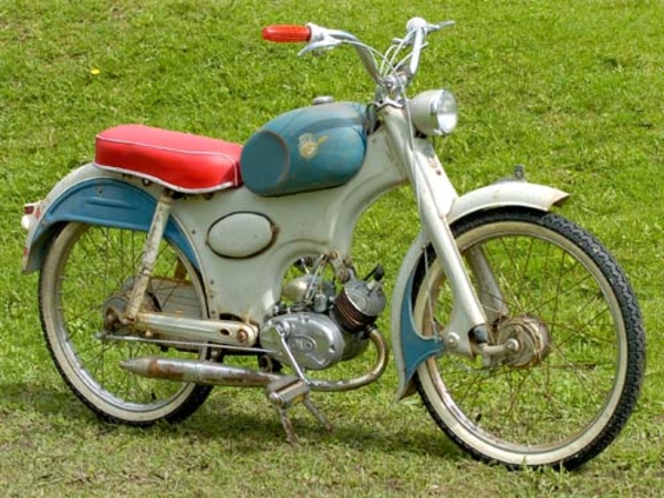Mars Monza  1957 met JLO. motor