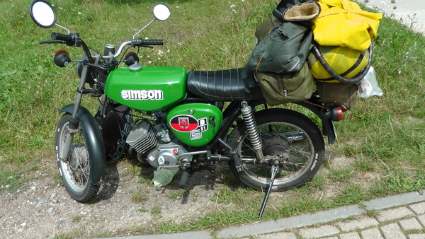 Simson S51 uit 1988 van Philipp Lindemann