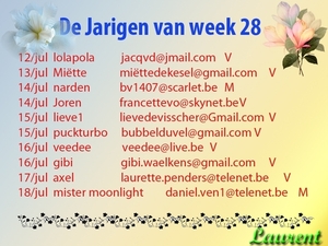 jarigen week 28