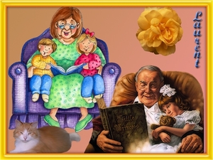 Oma en opa leren lezen