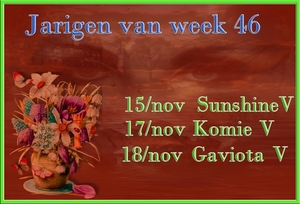 jarigen van de week