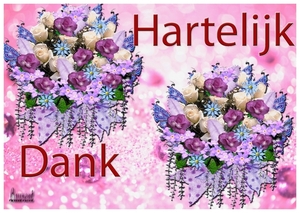 Hartelijk bedankt