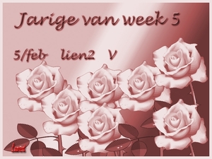 jarige week 5