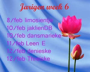 jarigen week 6