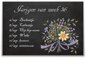 jarigen week 36