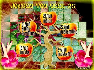 Jarigen van week 25