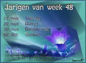 jarigen week 48