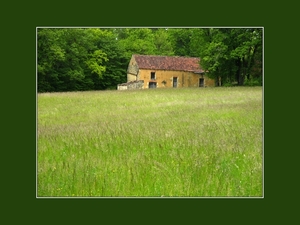 verlaten huisje