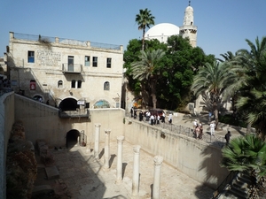1b Jeruzalem _oude stad _resten Romeinse tempel _P1060977