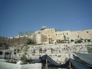 1b Jeruzalem _oude stadmuren _AL Aqsa moskee _P1060926