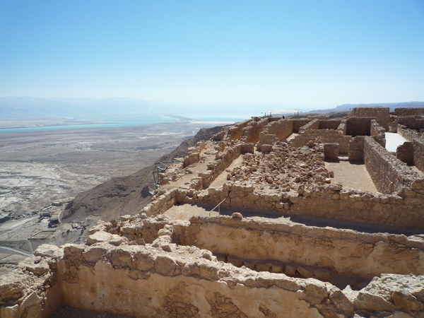  Massada _citadel of Herodes on the top