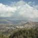 5c Golan hoogte _zicht op nederzetting en berg Hermon _P1070388