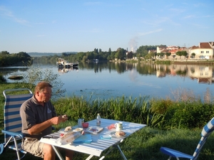 ontbijt aan de Moselle