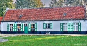 Caf aan het visserijmuseum in Oostduinkerke