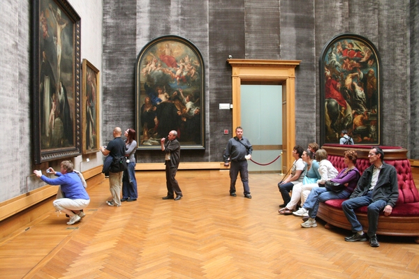 In de Van Dijckzaal van het KMSKA