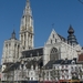 Antwerpen  OLV kathedraal  vanaf de Groenplaats