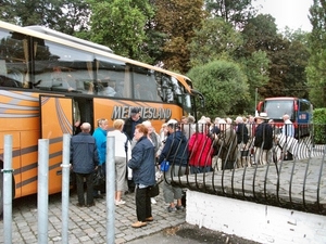 Aankomst in Wemmel