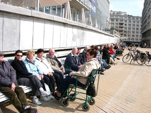 Genieten van de zon