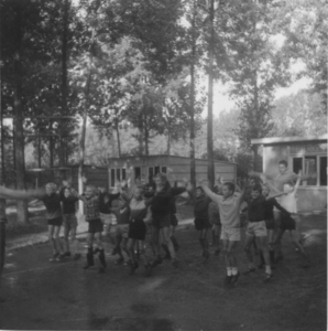 68-VP-kamp Wezemaal aug-ochtendgymnastiek