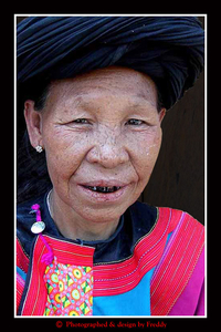 Lady of the Lisu hilltribes, at Mae Hong Son.