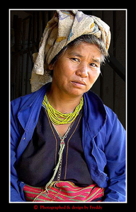 Couleur Locale of Thailand, The Karen hilltribe,