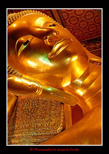 Wat Pho, or the Temple of the Reclining Buddha,