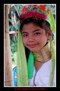The Norht - The Padaung longneck (Karen) hilltribe, Mae Hong Son.
