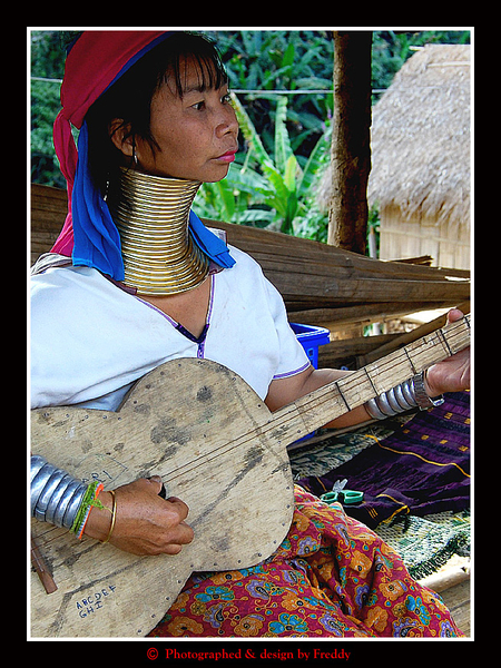 The Padaung longneck (Karen) hilltribe, Mae Hong Son.