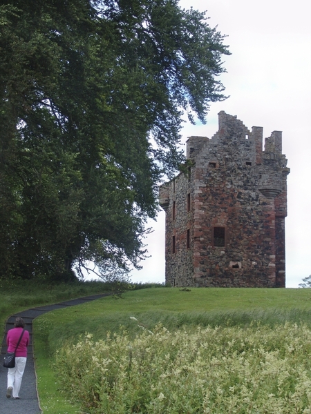 Scottish Borders - Greenknowe Tower