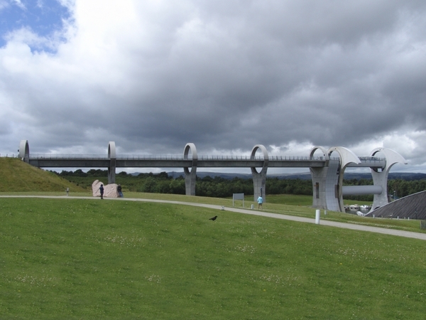 Falkirk Wheel - scheepslift