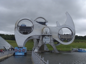 Falkirk Wheel - scheepslift
