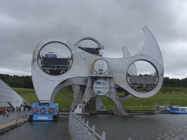 Falkirk Wheel - scheepslift