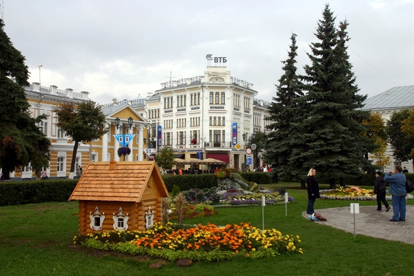 Jaroslavl - gezellig pleintje