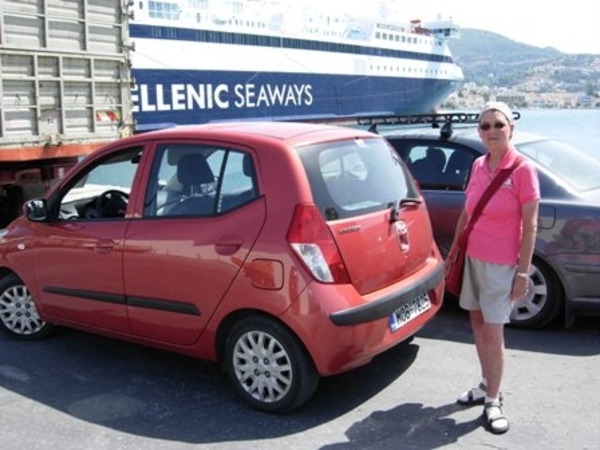 Overtoch naar Ikaria - Samos haven 2