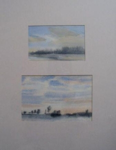 Aquarelle landschap1