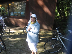 01 Gerda aan ingang park hoge veluwe