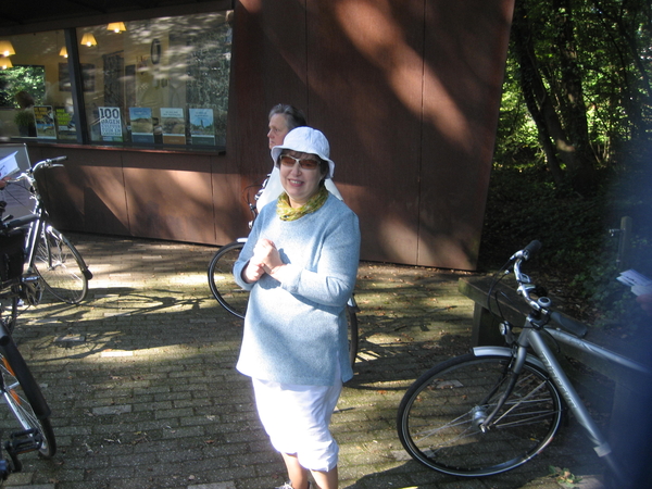 01 Gerda aan ingang park hoge veluwe