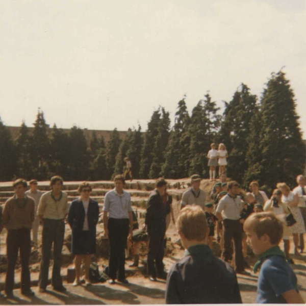 72-VP Bouwel kamp aug. - vertrek formatie