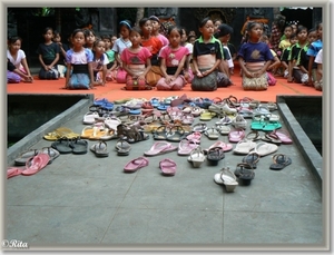 Balinese dansen bij Dwi Mekar