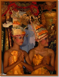 Balinese dansen bij Dwi Mekar