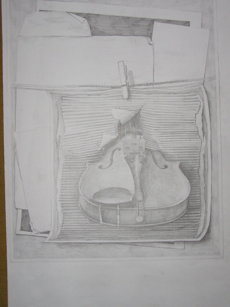 Studie voor aquarel